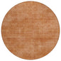 3' X 5' Brown Washable Indoor Outdoor Area Rug