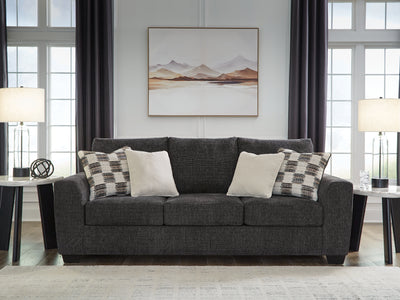 Evee Outdoor & More - Ashley Furniture - Loreo Living Room - Sofa / Ebony - 6310138