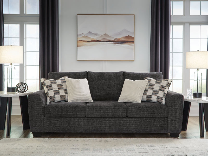 Evee Outdoor & More - Ashley Furniture - Loreo Living Room - Sofa / Ebony - 6310138