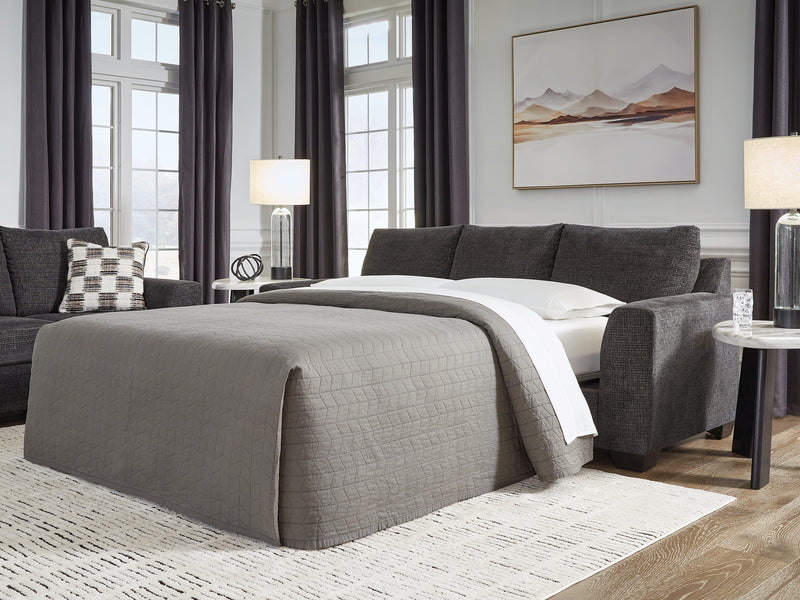 Evee Outdoor & More - Ashley Furniture - Loreo Living Room - Queen Sofa Sleeper - 6310139