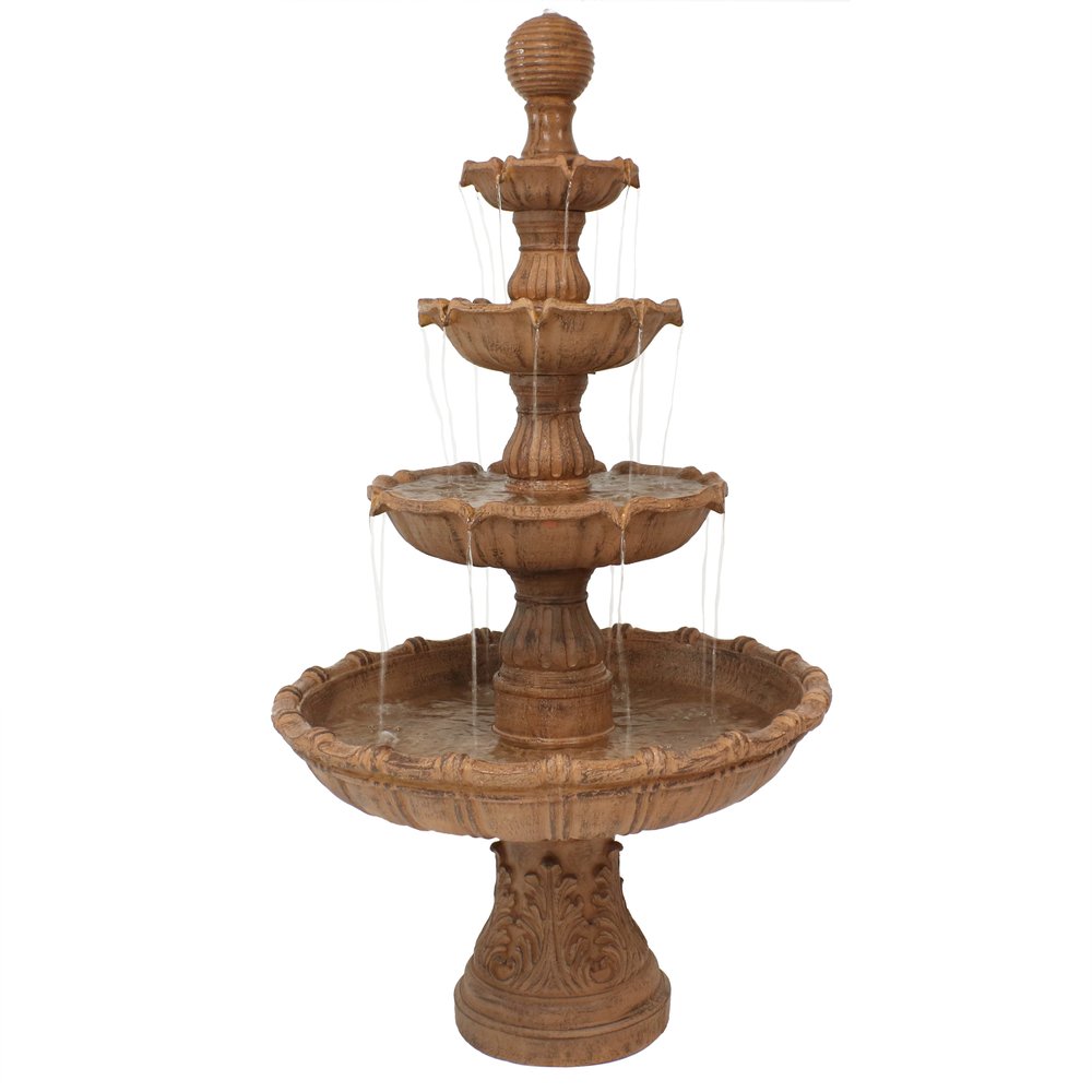 80" Brown Polyresin Garden Art