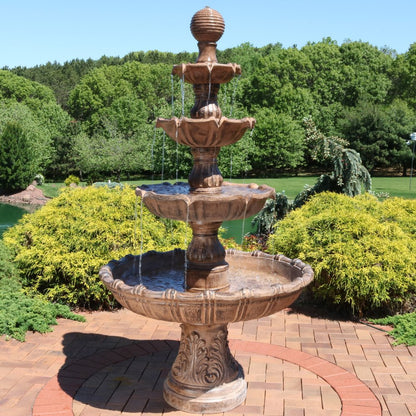 80" Brown Polyresin Garden Art