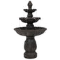 46" Dark Brown Polyresin Garden Art