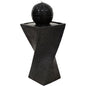 32" Black Heavy Duty Plastic LED lights Garden Art