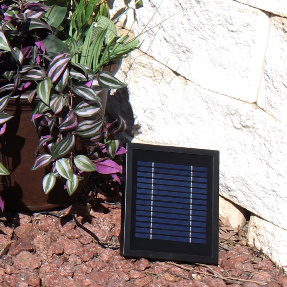 32" Black Heavy Duty Plastic LED lights Garden Art