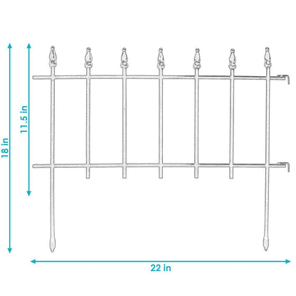 Black Iron Garden Stake