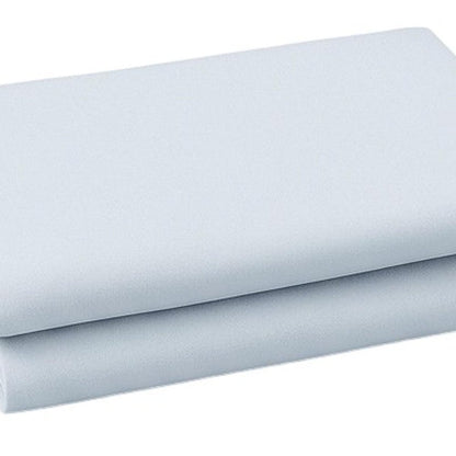 Light Blue Cotton King Pillowcases