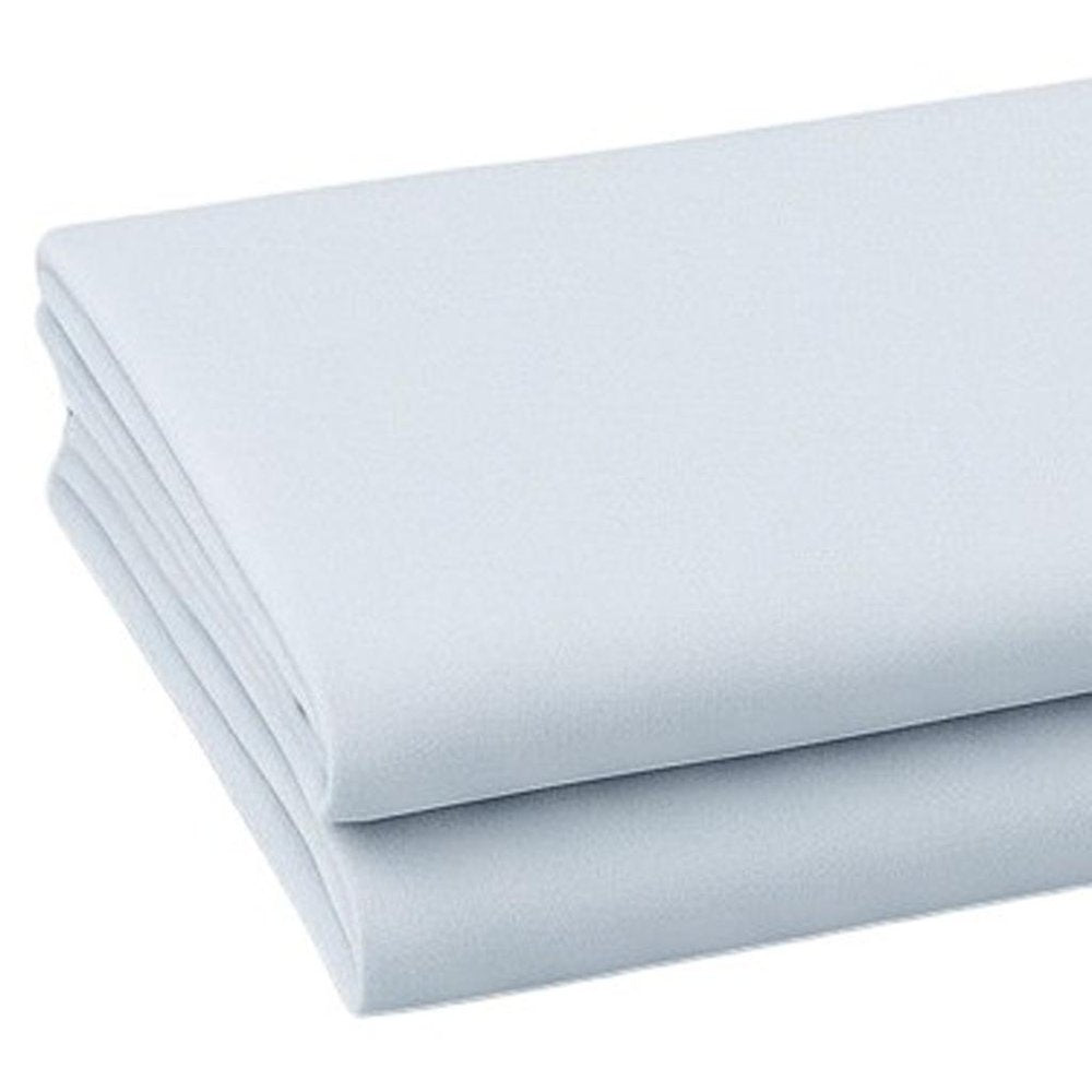 Light Blue Cotton King Pillowcases
