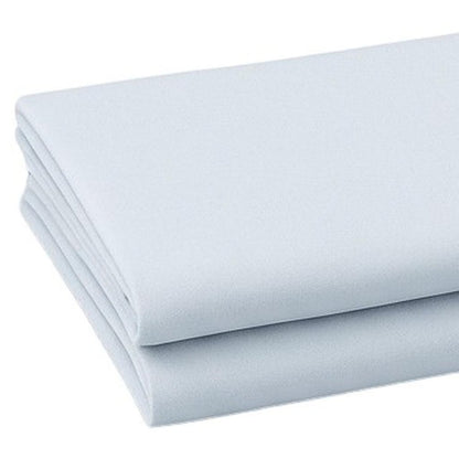 Light Blue Cotton King Pillowcases