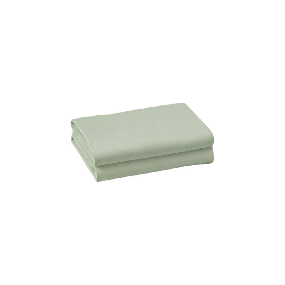 Sage Cotton King Pillowcases