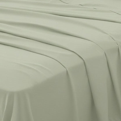 Sage Cotton King Pillowcases