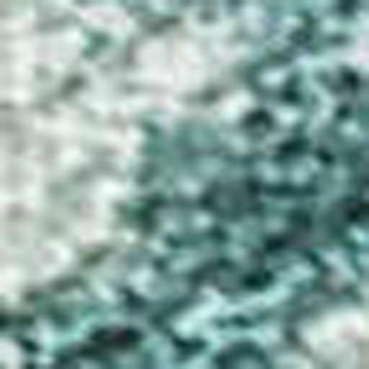 9' X 12' Teal Blue Ivory And Gold Abstract Washable Indoor Outdoor Area Rug