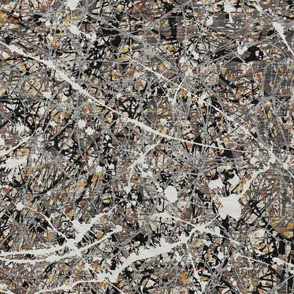 10' X 14' Black Ivory And Beige Abstract Washable Indoor Outdoor Area Rug