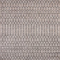 3' Natural And Black Square Trellis Indoor Outdoor Area Rug