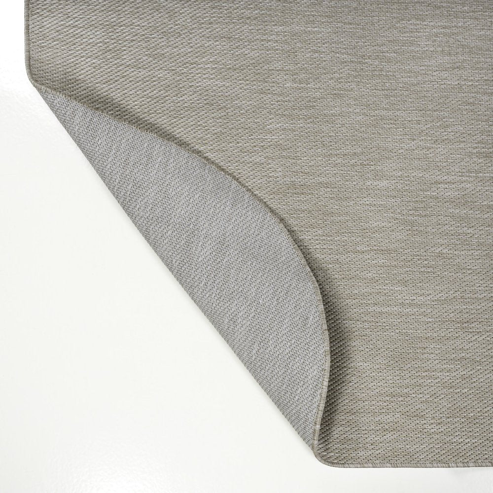 9' X 12' Beige Indoor Outdoor Area Rug