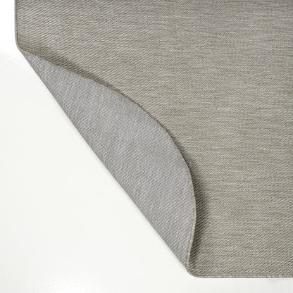 9' X 12' Beige Indoor Outdoor Area Rug