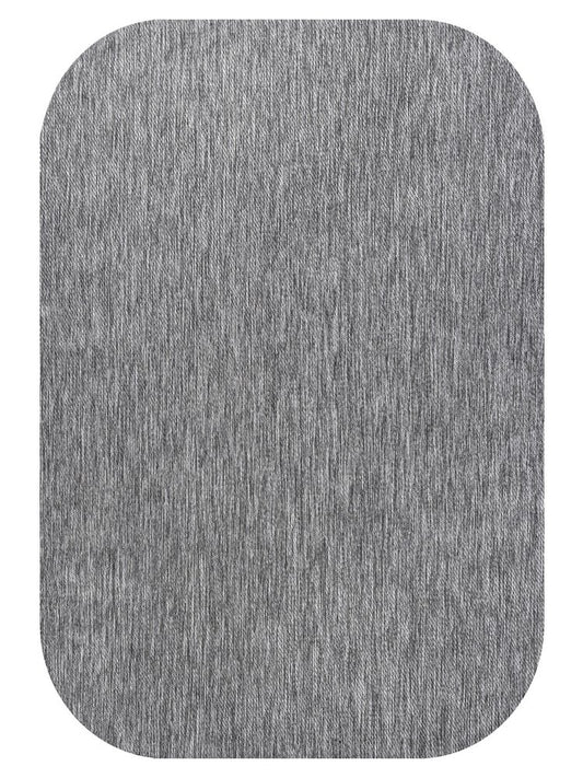 9' X 12' Gray Indoor Outdoor Area Rug