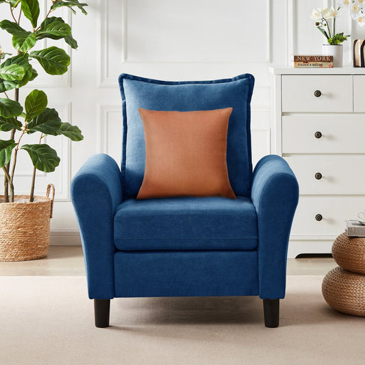 18" Brown Linen Throw Pillow Cover