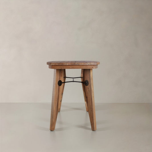 63" Natural Reclaimed Wood Writing Desk