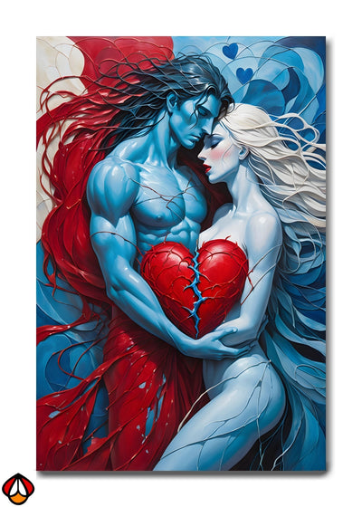 Eternal Bond – Romantic Fantasy Wall Art