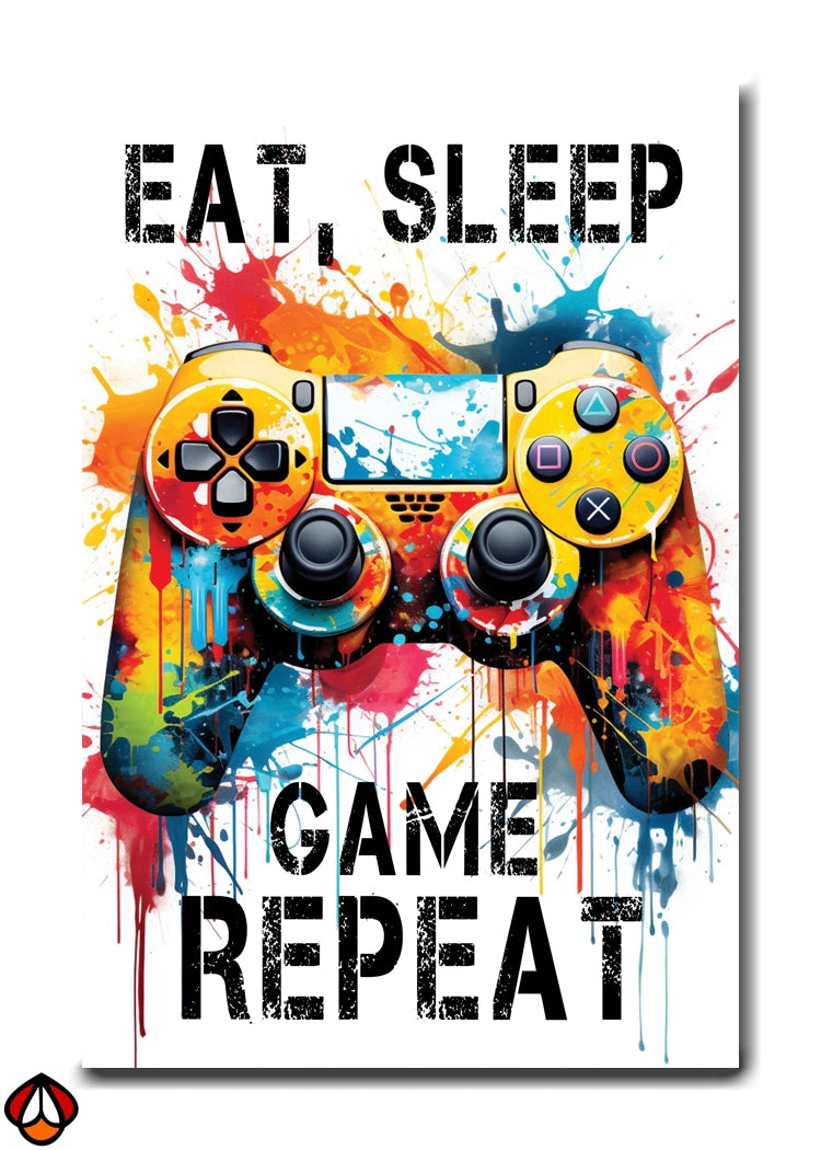 Eat, Sleep, Game, Repeat - A Gamer&