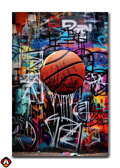 Slam Dunk Graffiti - Basketball in Motion