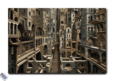 The Infinite Labyrinth: A Journey Through Impossible Architecture