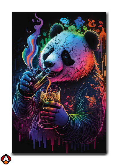 Technicolor Panda - A Playful Experiment