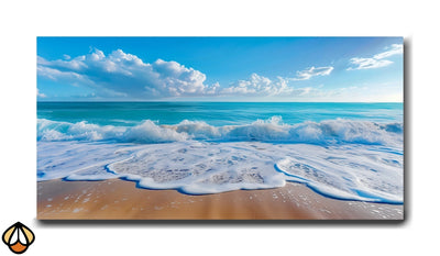 Waves of Tranquility - Serene Shoreline