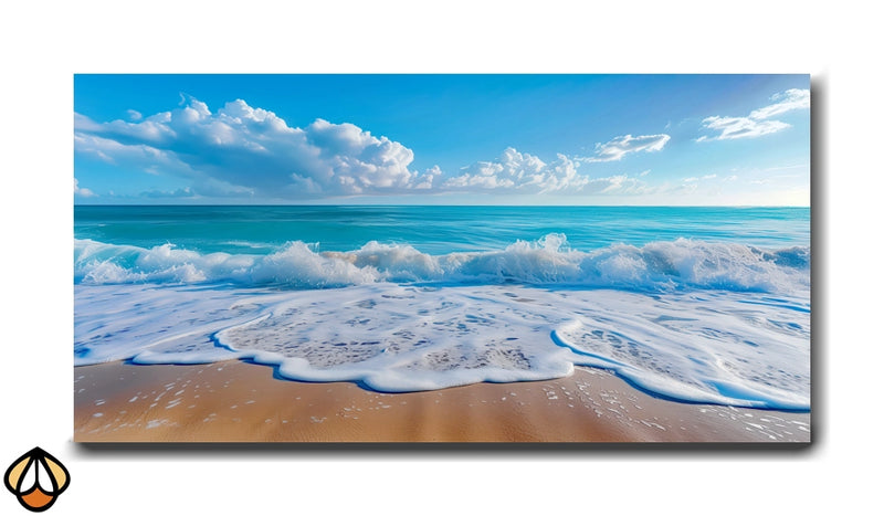 Waves of Tranquility - Serene Shoreline