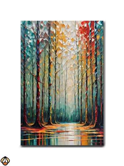 Enchanted Grove - A Kaleidoscope of Nature‚Äôs Beauty