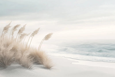 Seaside Serenity - Gentle Waves and Soft Sands