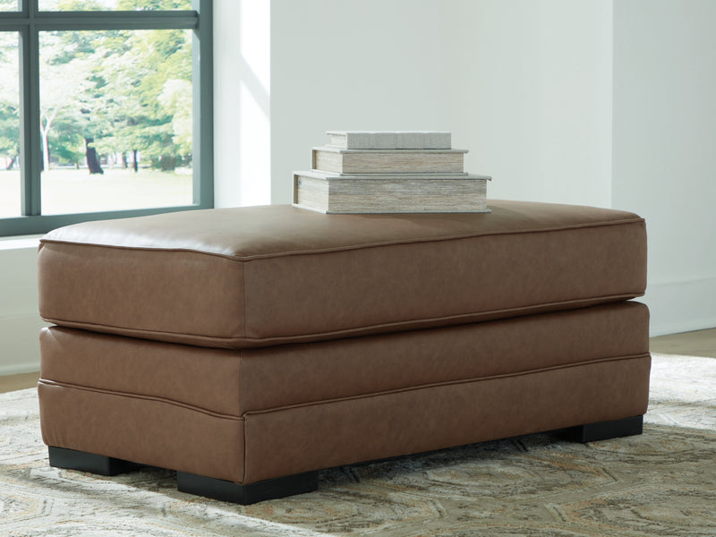 Evee Outdoor & More - Ashley Furniture - VillaCourt Living Room - Ottoman / Caramel - 7490914