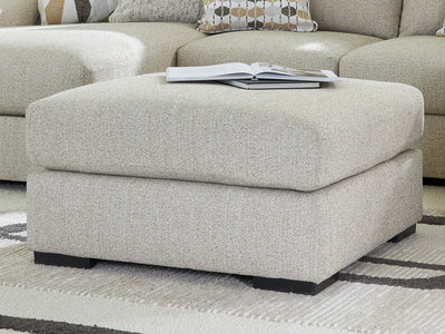Evee Outdoor & More - Ashley Furniture - Laurelgrove Living Room - Oversized Accent Ottoman / Pebble - 7510508