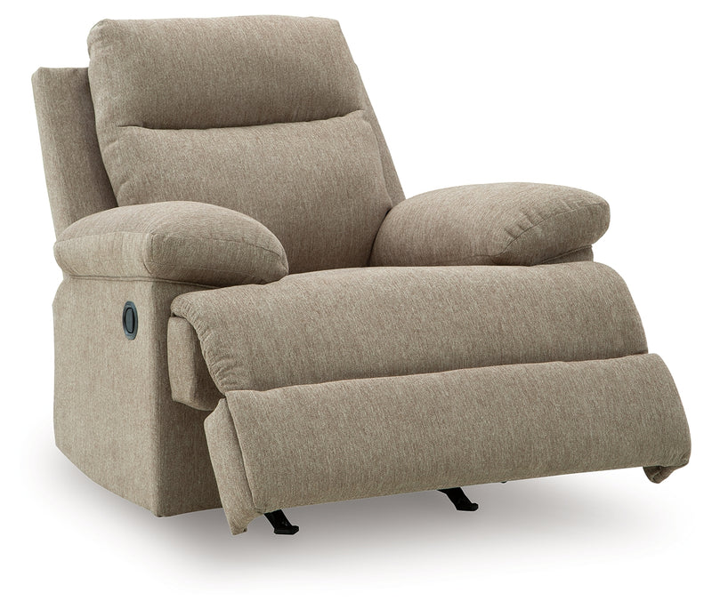 Evee Outdoor & More - Ashley Furniture - Side-Swipe Living Room - Rocker Recliner / Mocha - PC9140525