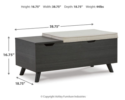 Yarlow Storage Bench