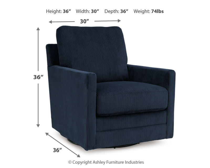 Icaman Swivel Accent Chair