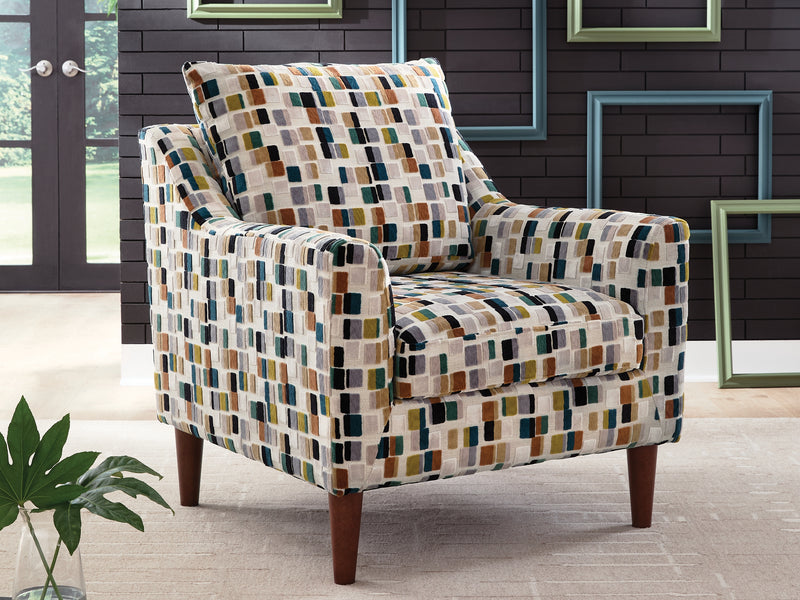 Evee Outdoor & More - Ashley Furniture - Fenna Accent Chair - Accent Chair / Multi - A3000749