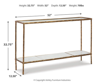 Ryandale Console Sofa Table