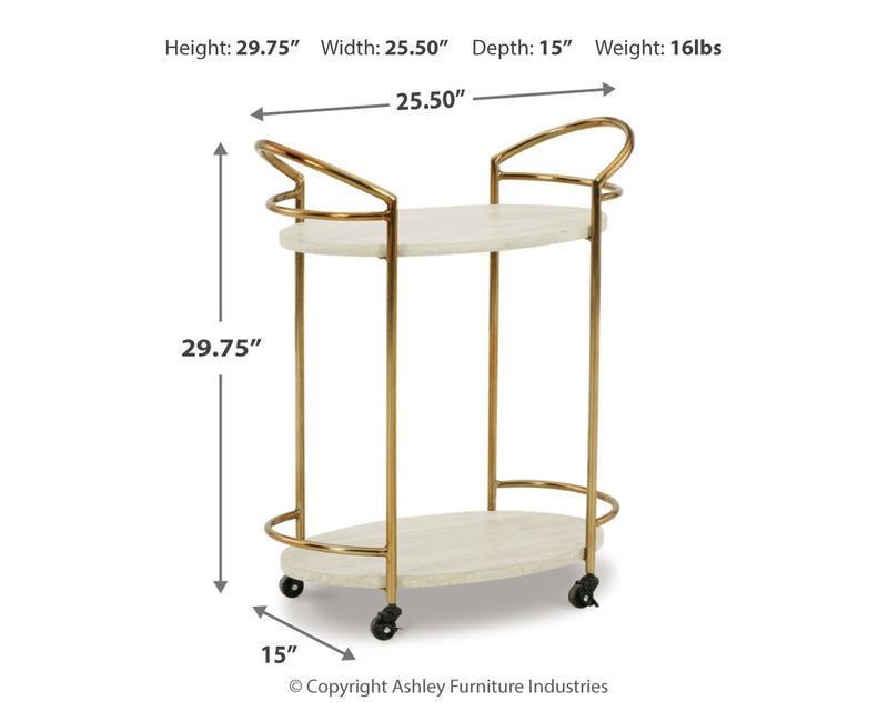 Tarica Bar Cart