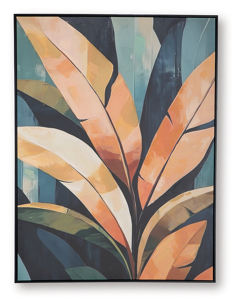 Evee Outdoor & More - Ashley Furniture - Laurelie Wall Decor - Wall Art / Multi - A8000477