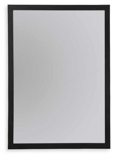 Evee Outdoor & More - Ashley Furniture - Danziar Bedroom - Bedroom Mirror / Black - B1013-36