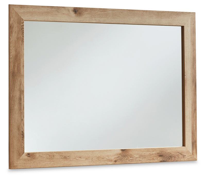 Evee Outdoor & More - Ashley Furniture - Hyanna Bedroom - Bedroom Mirror / Tan Brown - B1050-36