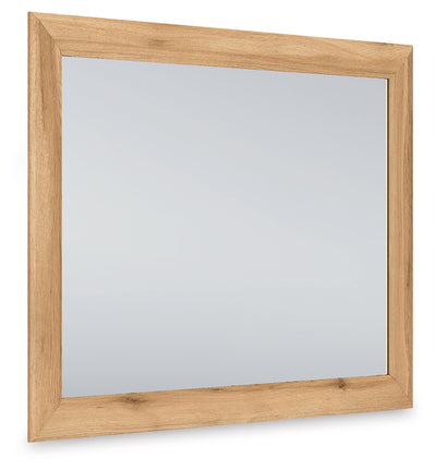 Evee Outdoor & More - Ashley Furniture - Aleaport Bedroom - Bedroom Mirror / Warm Brown - PCB1075-36