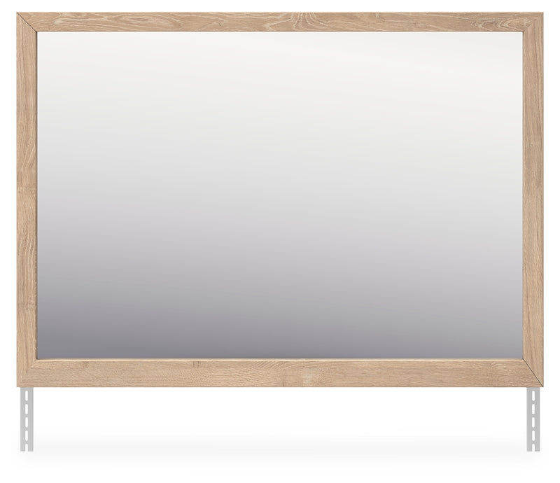 Evee Outdoor & More - Ashley Furniture - Cielden Bedroom - Bedroom Mirror / Tan - B1199-36
