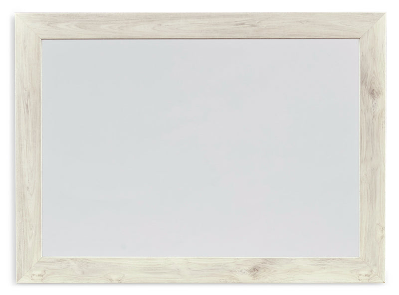 Evee Outdoor & More - Ashley Furniture - Cambeck Bedroom - Bedroom Mirror / Whitewash - B192-36
