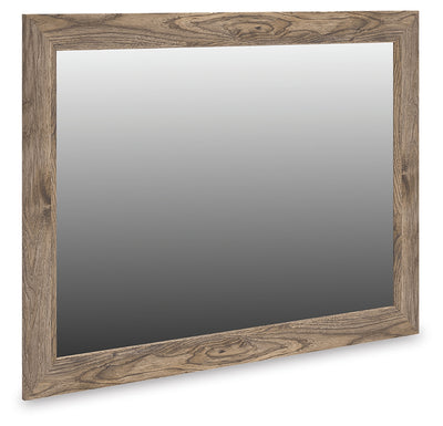 Evee Outdoor & More - Ashley Furniture - Rusticott Bedroom - Bedroom Mirror / Brown - PCB2260-36