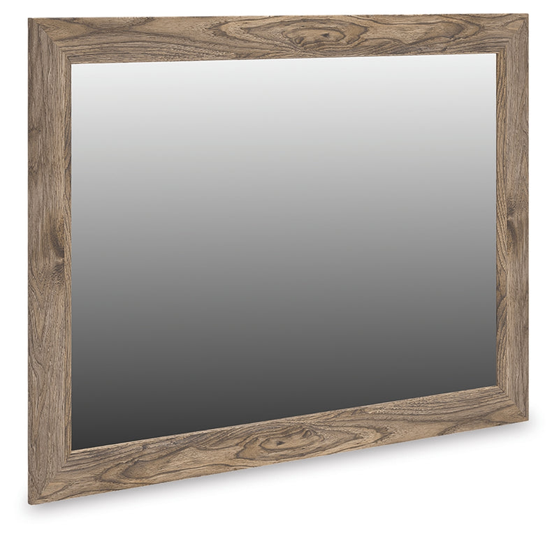 Evee Outdoor & More - Ashley Furniture - Rusticott Bedroom - Bedroom Mirror / Brown - PCB2260-36