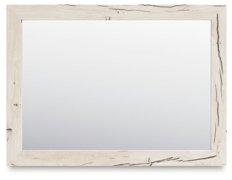 Evee Outdoor & More - Ashley Furniture - Lawroy Bedroom - Bedroom Mirror / Light Natural - B2310-36