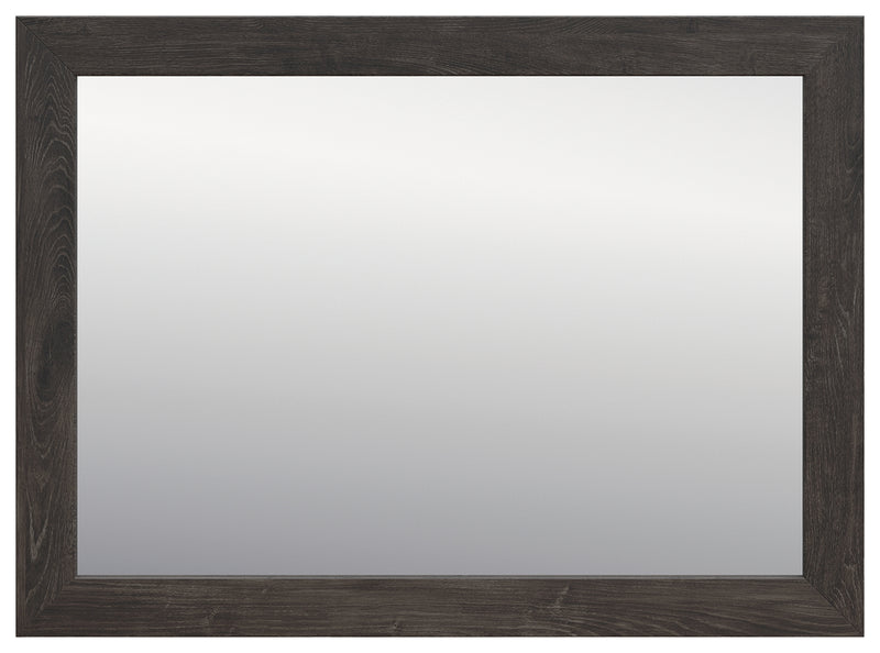 Evee Outdoor & More - Ashley Furniture - Fraluna Bedroom - Bedroom Mirror / Charcoal - PCB3370-36